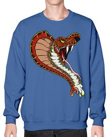 Snake 213# - cartoon animals- Sweatshirt - Crew