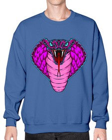 Snake 214# - cartoon animals- Sweatshirt - Crew