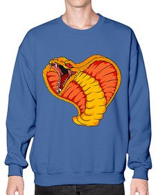 Snake 216# - cartoon animals- Sweatshirt - Crew