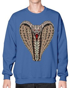 Snake 217# - cartoon animals- Sweatshirt - Crew