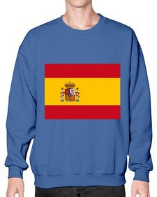 Spain 1874# - world flags- Sweatshirt - Crew
