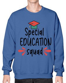Special Education squad 886# - graduation- Sweatshirt - Crew