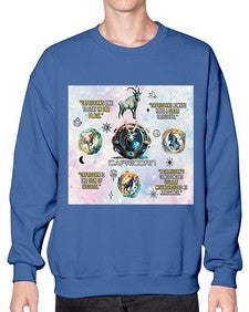 Straight Capricorn 471# - capricorn- Sweatshirt - Crew