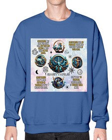 Straight Saggitarius 476# - sagittarius- Sweatshirt - Crew
