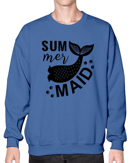 Sum mer maid 01# - summer- Sweatshirt - Crew