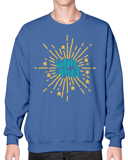 Summer 77# - summer- Sweatshirt - Crew