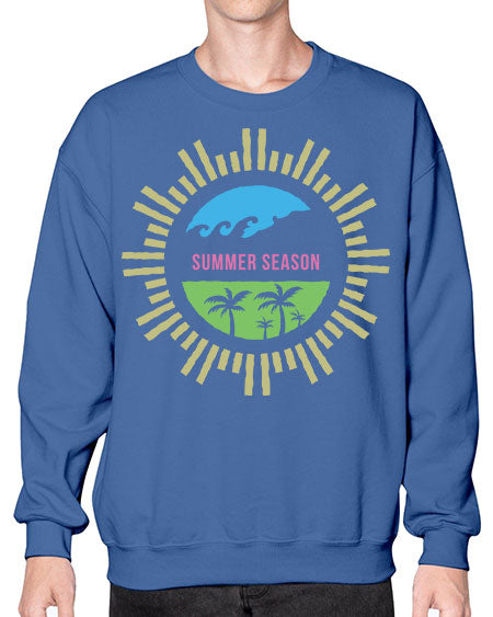 Summer Season 78# - summer- Sweatshirt - Crew