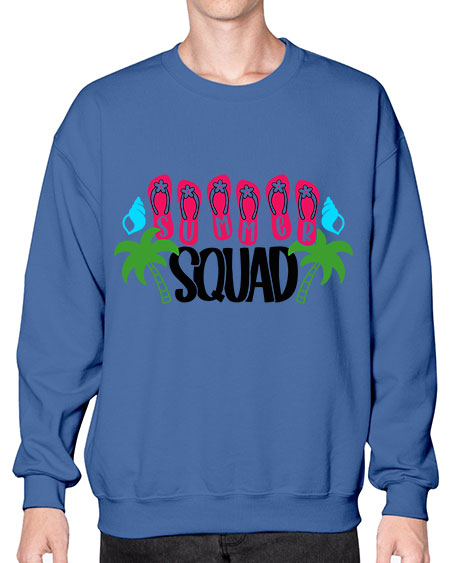 Summer Squad Style 22# - summer- Sweatshirt - Crew