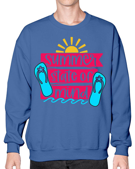 Summer State Of Mind Style 21# - summer- Sweatshirt - Crew