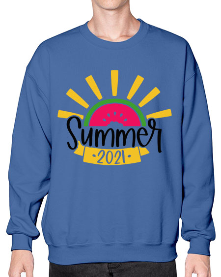 Summer Style 24# - summer- Sweatshirt - Crew