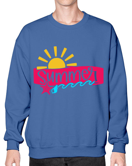 Summer Style 25# - summer- Sweatshirt - Crew