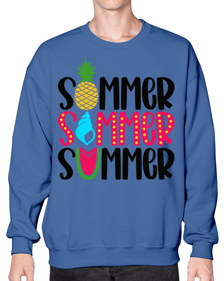 Summer Summer Summer Style 20# - summer- Sweatshirt - Crew