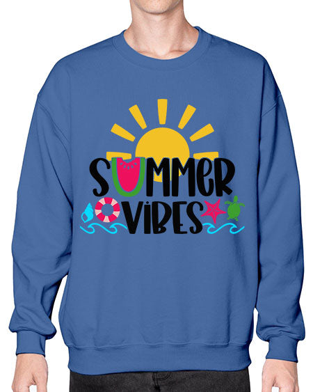 Summer Vibes Style 19# - summer- Sweatshirt - Crew