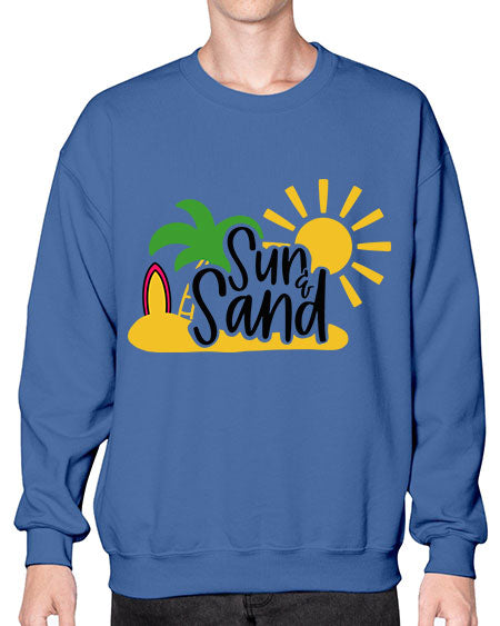 Sun Sand Style 17# - summer- Sweatshirt - Crew