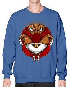 Super donut 243# - cartoon food- Sweatshirt - Crew