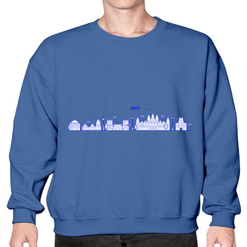 Surat 1909# - cities- Sweatshirt - Crew