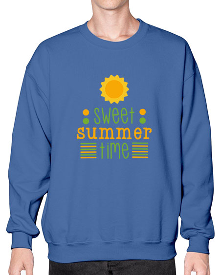 Sweet summer time 4# - summer- Sweatshirt - Crew