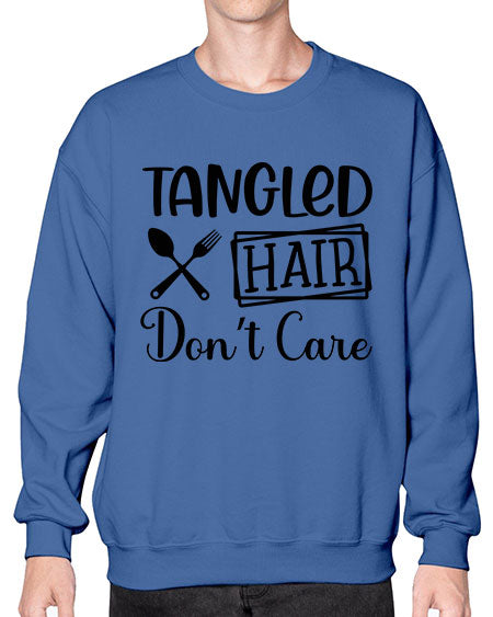 Tangled hair dont care 01# - summer- Sweatshirt - Crew