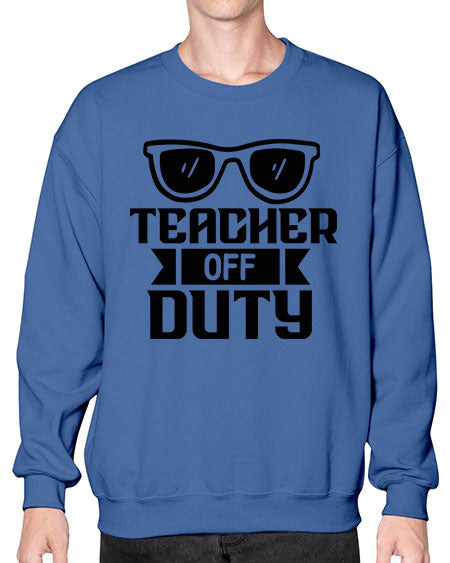 Teacher off duty 01# - summer- Sweatshirt - Crew