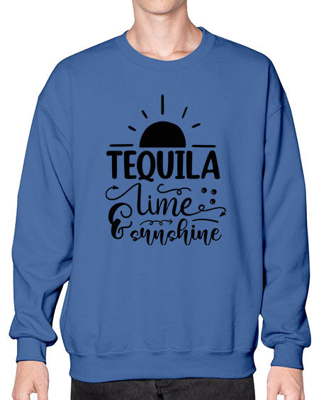 Tequila lime and sunshine 01# - summer- Sweatshirt - Crew