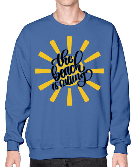 The Beachy Is Calling Style 10# - summer- Sweatshirt - Crew