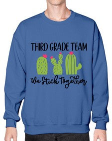 Third Grade Team 977# - third grade- Sweatshirt - Crew
