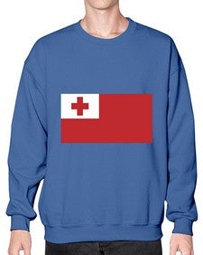 Tonga 2003# - world flags- Sweatshirt - Crew