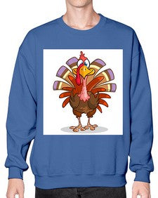 Turkey 258# - cartoon animals- Sweatshirt - Crew