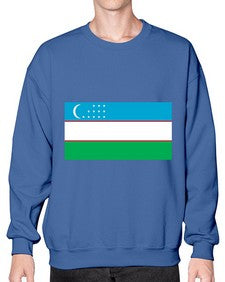 Uzbekistan 2042# - world flags- Sweatshirt - Crew