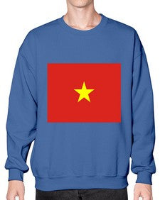 Vietnam 2078# - world flags- Sweatshirt - Crew