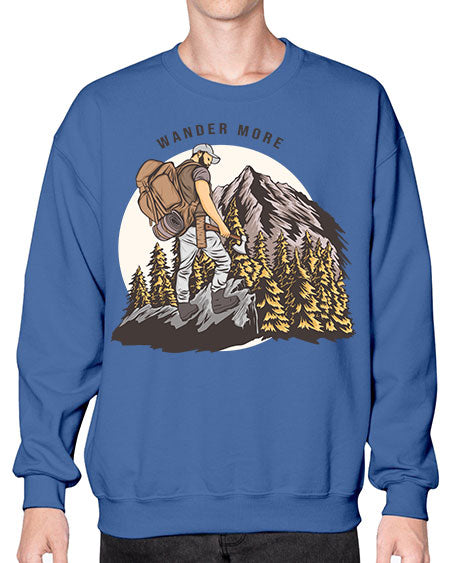Wander More 3# - nature- Sweatshirt - Crew