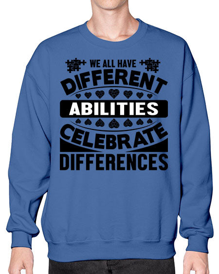 We all have Style 51# - autism- Sweatshirt - Crew
