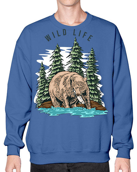 Wild Life 1# - nature- Sweatshirt - Crew