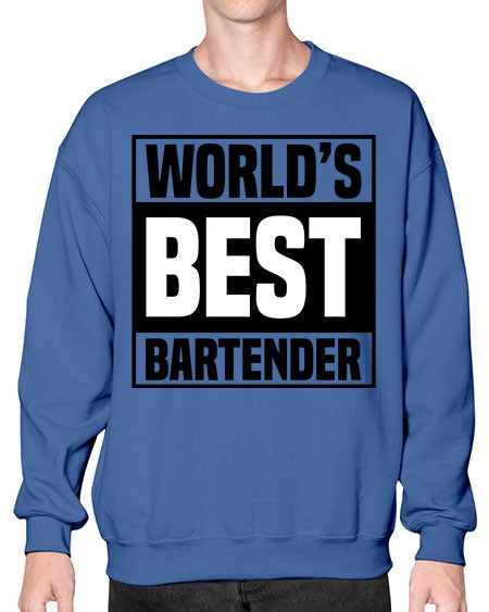 Worlds best Style 479# - bartender- Sweatshirt - Crew