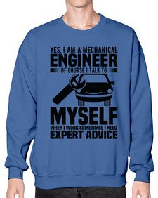 Yes I Am A Mechanical Style 1671# - engineer- Sweatshirt - Crew