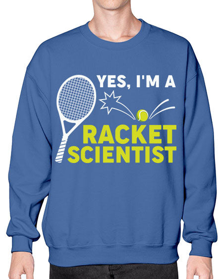 YesImARacketScientistScientistSkinite Scientist Skinite 1# - general science- Sweatshirt - Crew