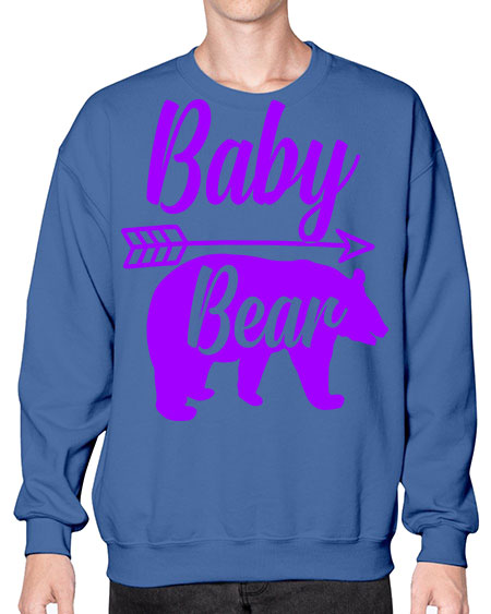 baby bear 13# - bears - animals- Sweatshirt - Crew