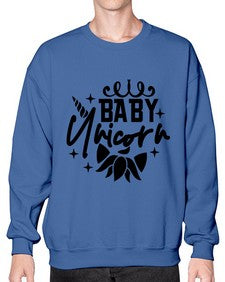 baby unicorn 14# - unicorn- Sweatshirt - Crew