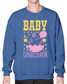 baby unicorn 18# - unicorn- Sweatshirt - Crew