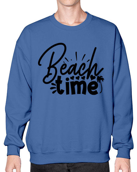 beach time Style 108# - summer- Sweatshirt - Crew