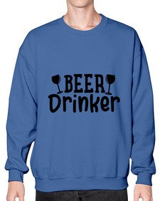 beer drinker 46# - beer- Sweatshirt - Crew