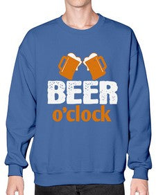 beer oclock 661# - beer- Sweatshirt - Crew