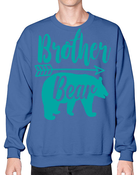 brother bear 69# - bears - animals- Sweatshirt - Crew