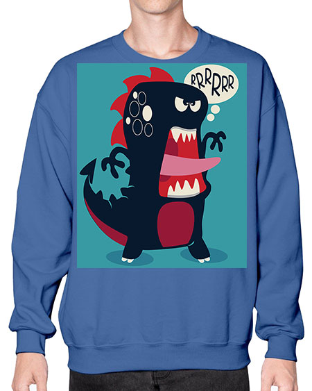 cartoon 81# - bears - animals- Sweatshirt - Crew