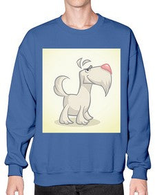cartoon dog 2# - cartoon animals- Sweatshirt - Crew