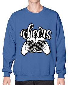 cheers 722# - beer- Sweatshirt - Crew