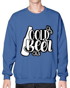cold beer 871# - beer- Sweatshirt - Crew