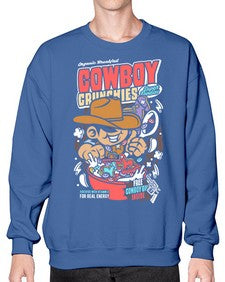 cowboy crunchies 346# - western- Sweatshirt - Crew