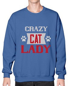 crazy cat lady Style 44# - cats- Sweatshirt - Crew