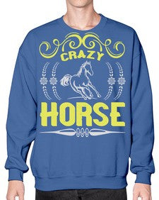 crazy horse Style 9# - horse- Sweatshirt - Crew